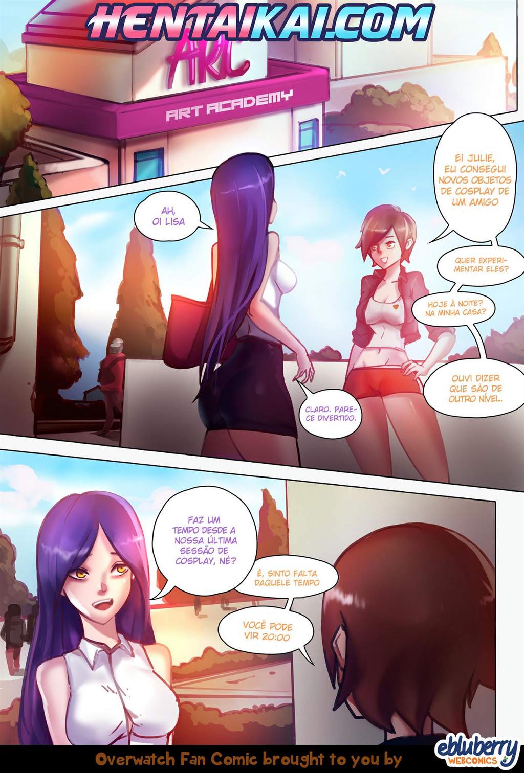 Not Overwatch Overcosplay - The Hentai Not Overwatch Overcosplay Ebluberry Paródia The Hentai p.02 - hentai, comics-hq