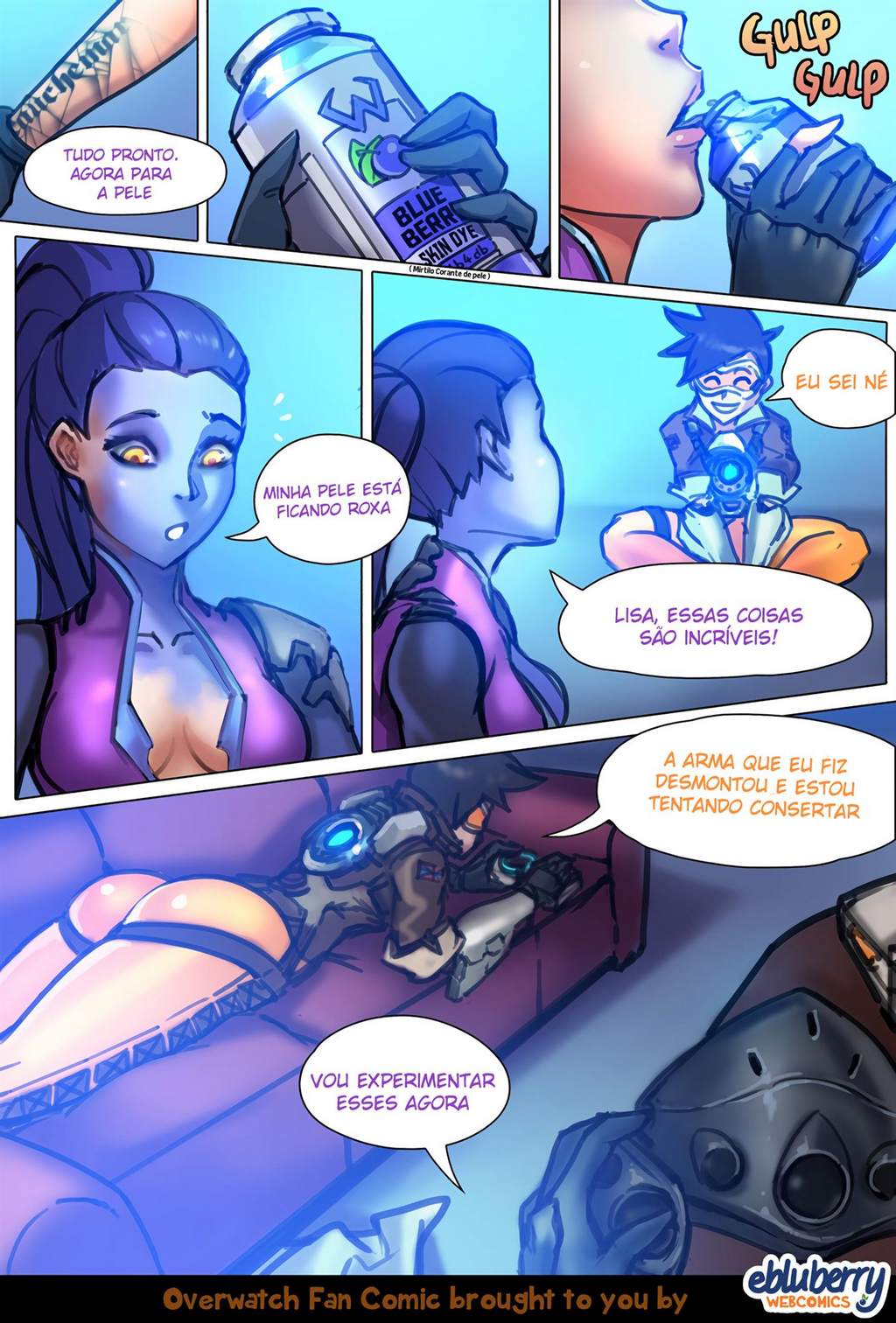 Not Overwatch Overcosplay - The Hentai Not Overwatch Overcosplay Ebluberry Paródia The Hentai p.06 - hentai, comics-hq
