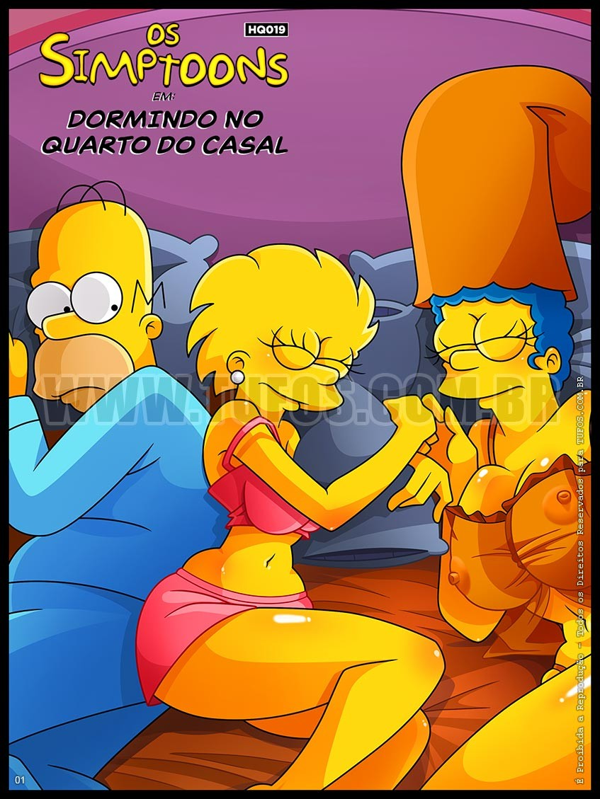 Os Simptoons: Dormindo no quarto do casal (The Simpsons) [Tufos] -  Português - The Hentai