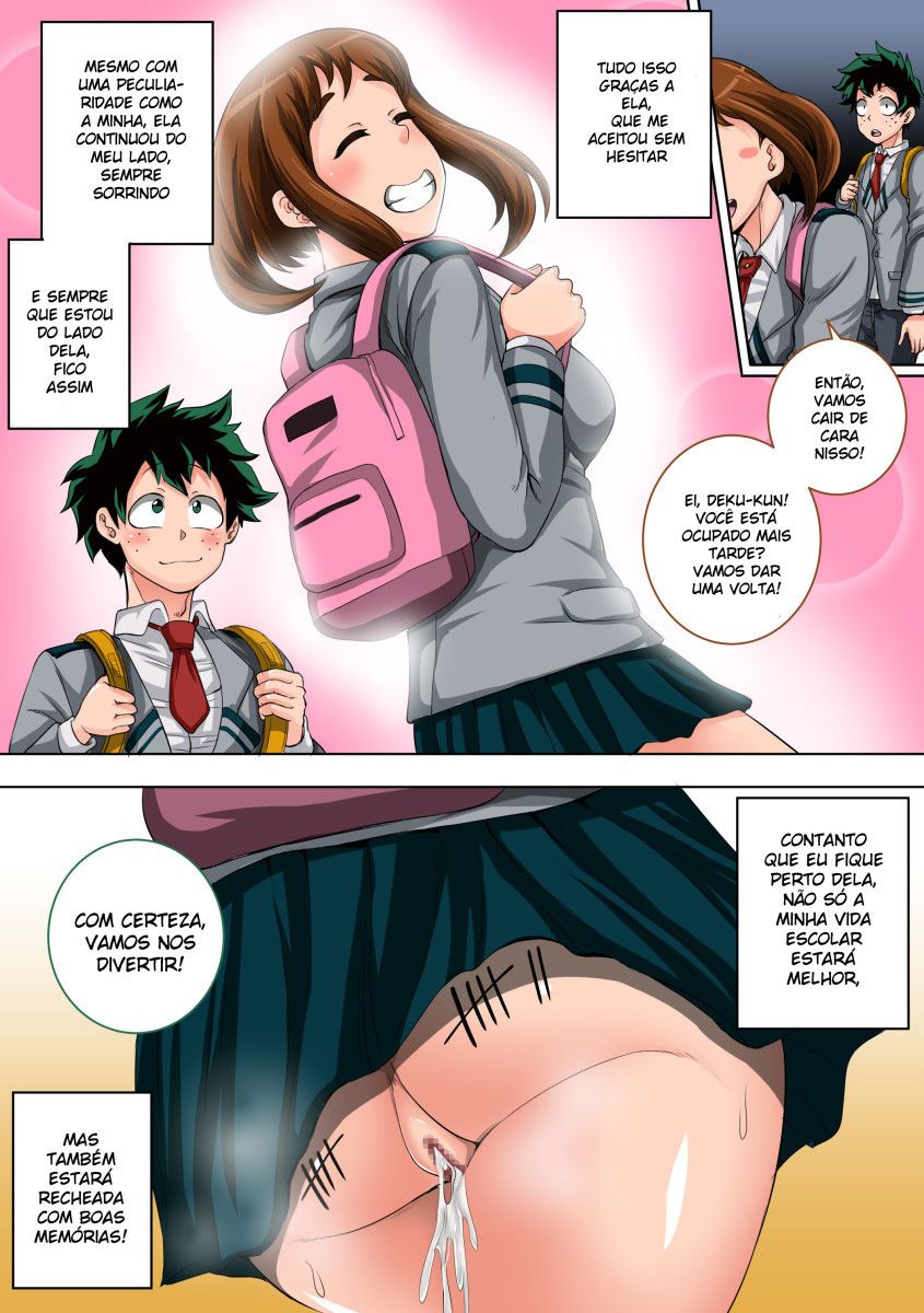 Boku No Harem Academia part 3: wa Ochako Hen Hentai pt-br 52