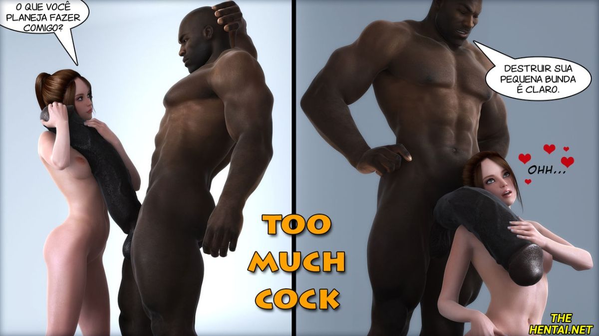 Too Much Cock Hentai pt-br 01