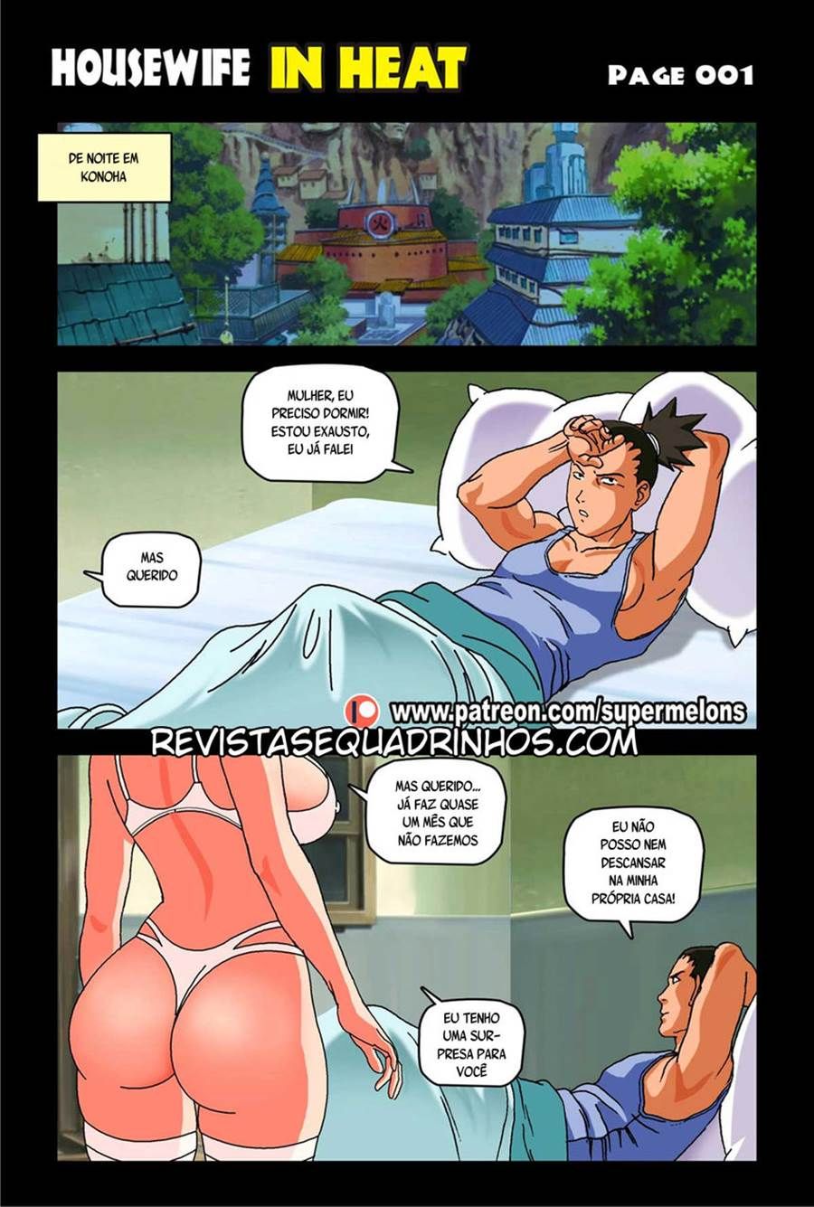 Housewife In Heat (Naruto) Hentai pt-br 03