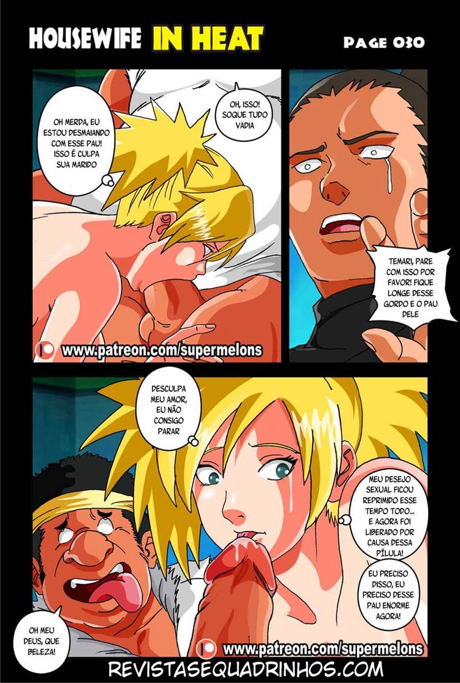 Housewife In Heat (Naruto) Hentai pt-br 32