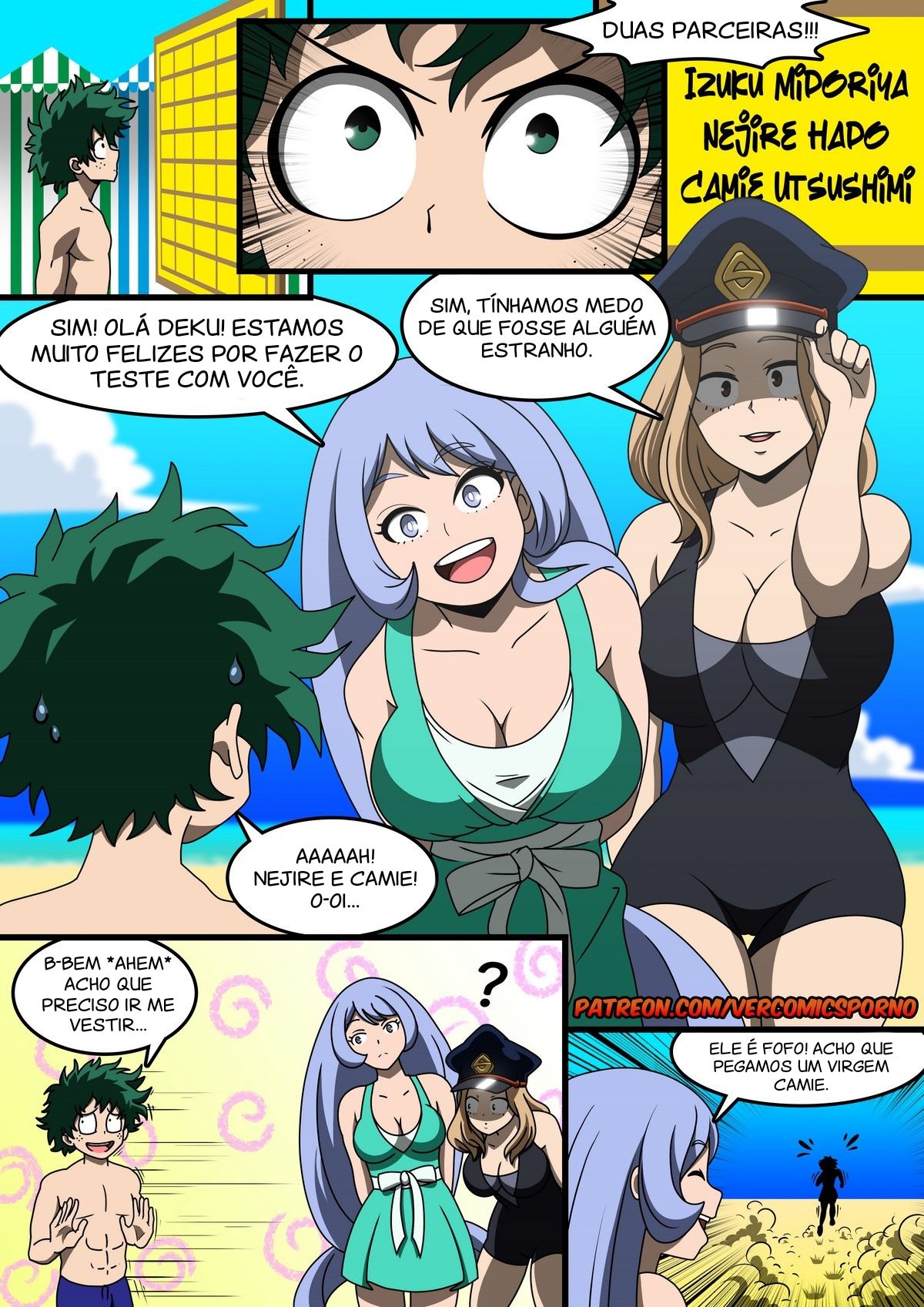 Summer School My Hero Academia Hentai pt-br 08