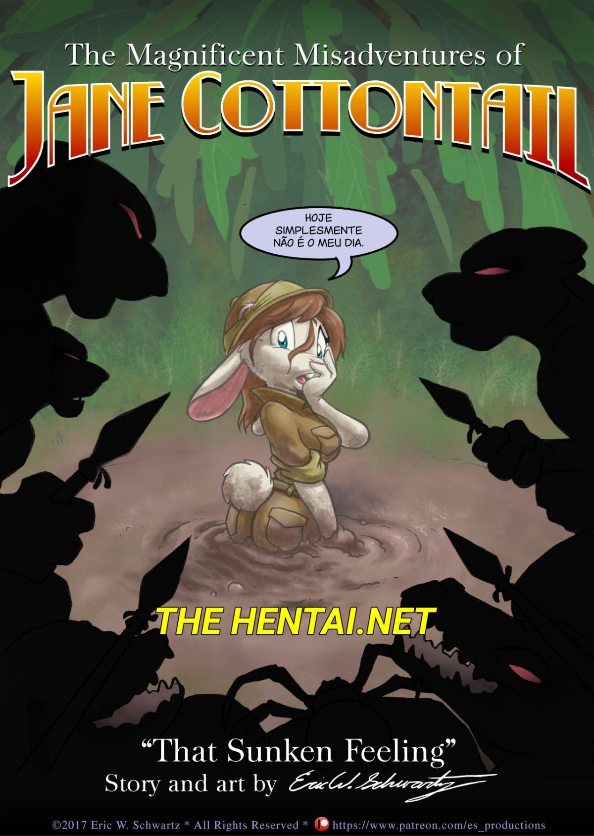 The Misadventures of Jane Cottontail part 1 Hentai pt-br 01