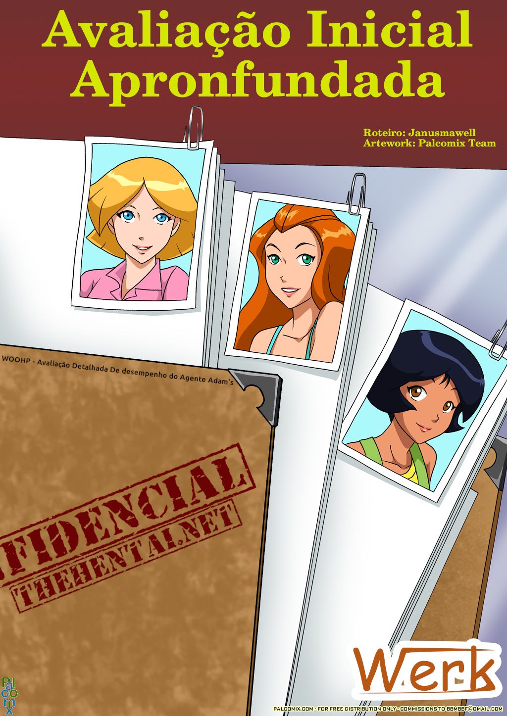 Deep Cover Evaluation (Totally Spies) Hentai pt-br 01