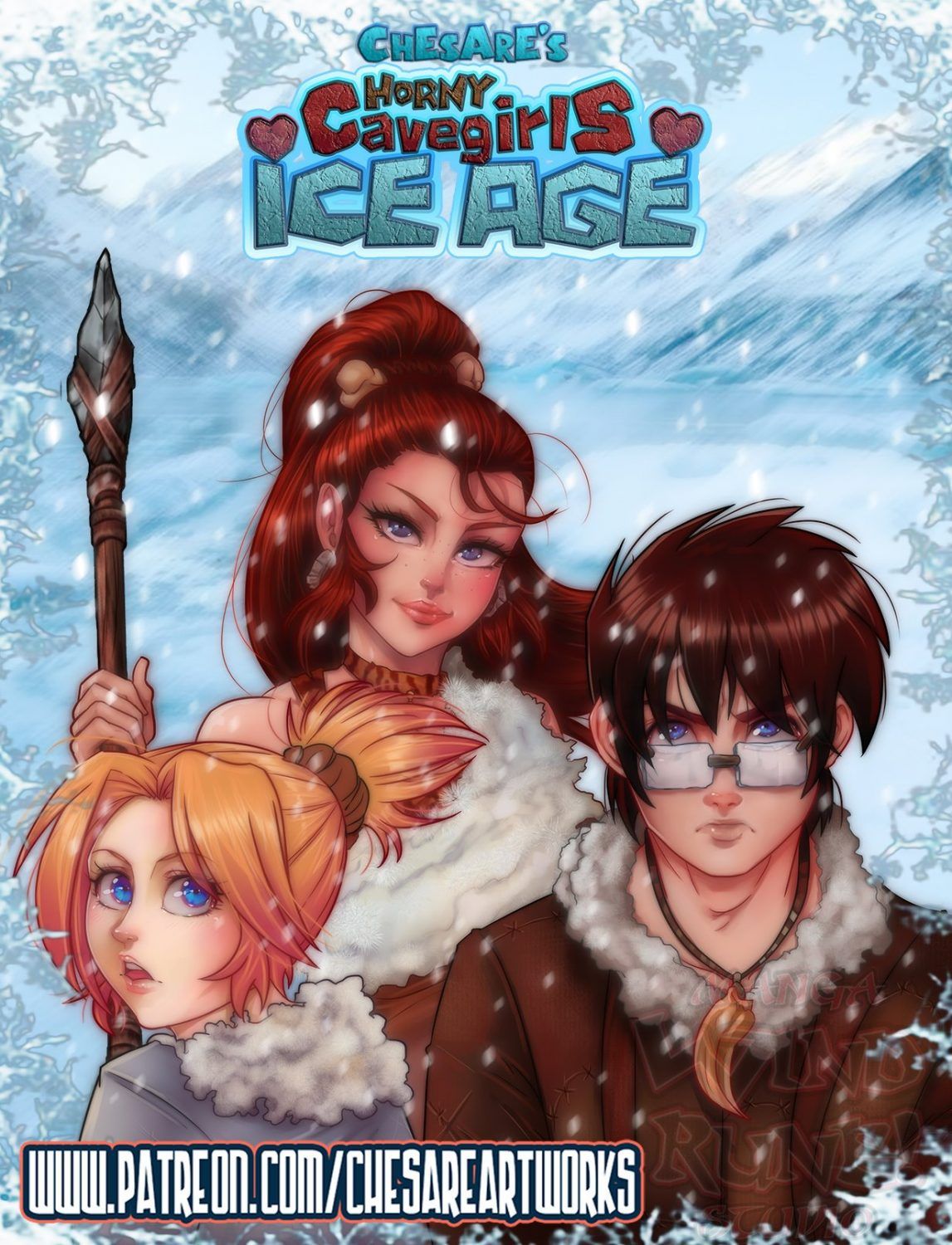 Horny Cavegirls Ice Age Hentai pt-br 01