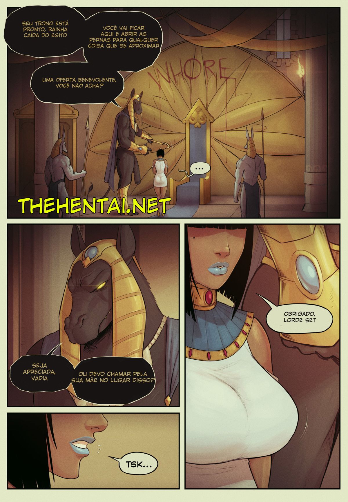In the Shadow of Anubis 3 Ch 1 Hentai pt-br 10