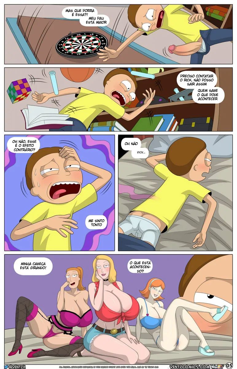 Morty Experiment #9 Hentai pt-br 06
