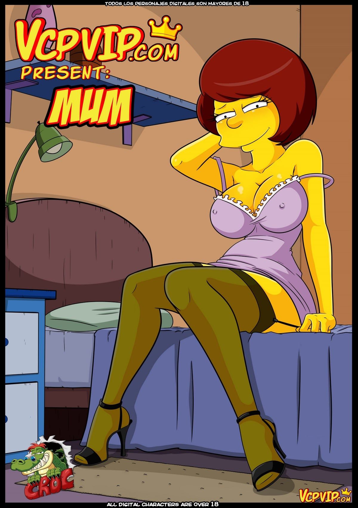 Mum The Simpsons Hentai pt-br 01