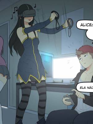 VR game - Alice and Natasha Hentai pt-br 07