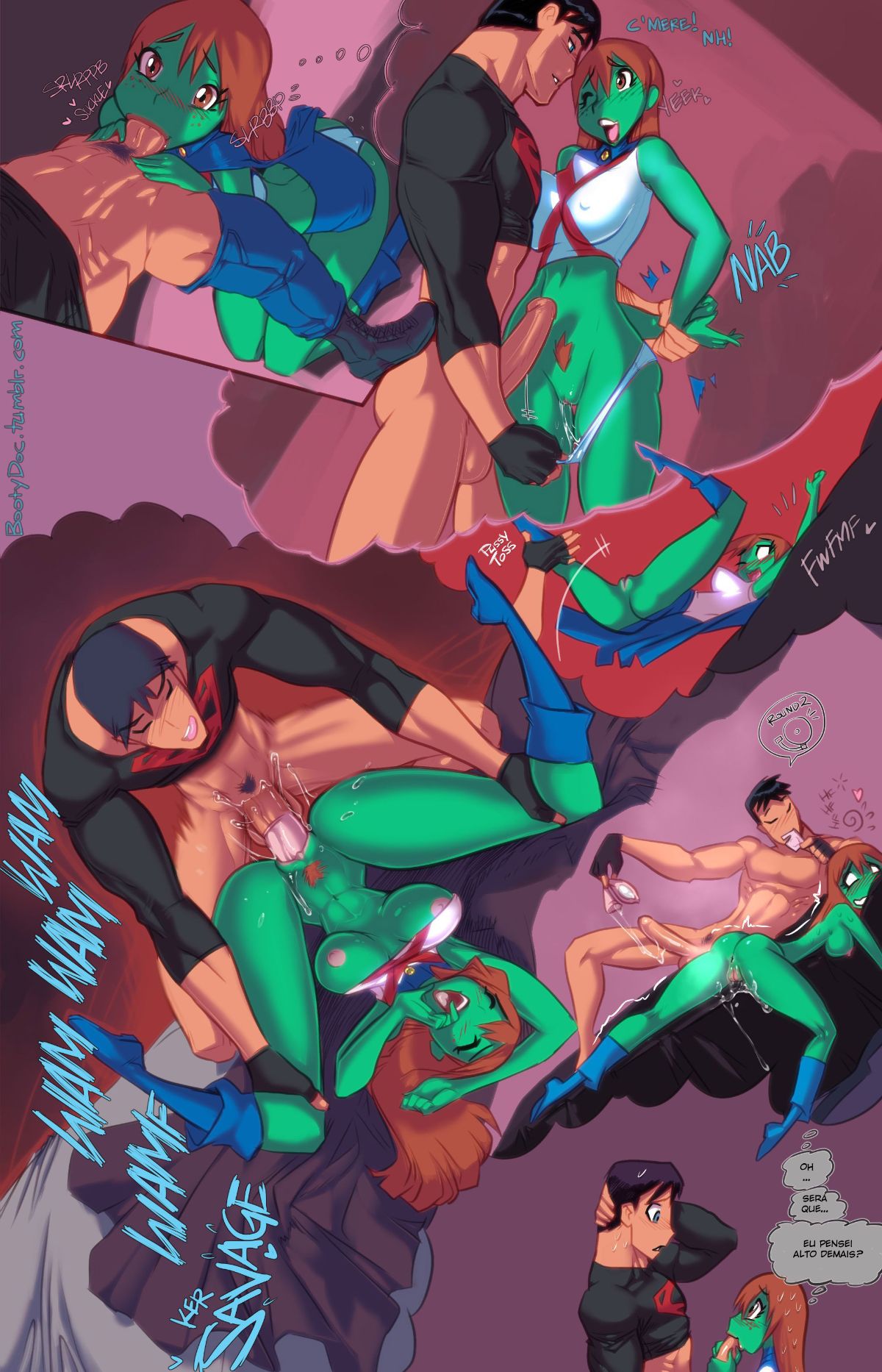 Young Just by Fred Perry (Young Justice) Hentai pt-br 03