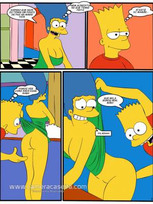 Bart e Marge Hentai