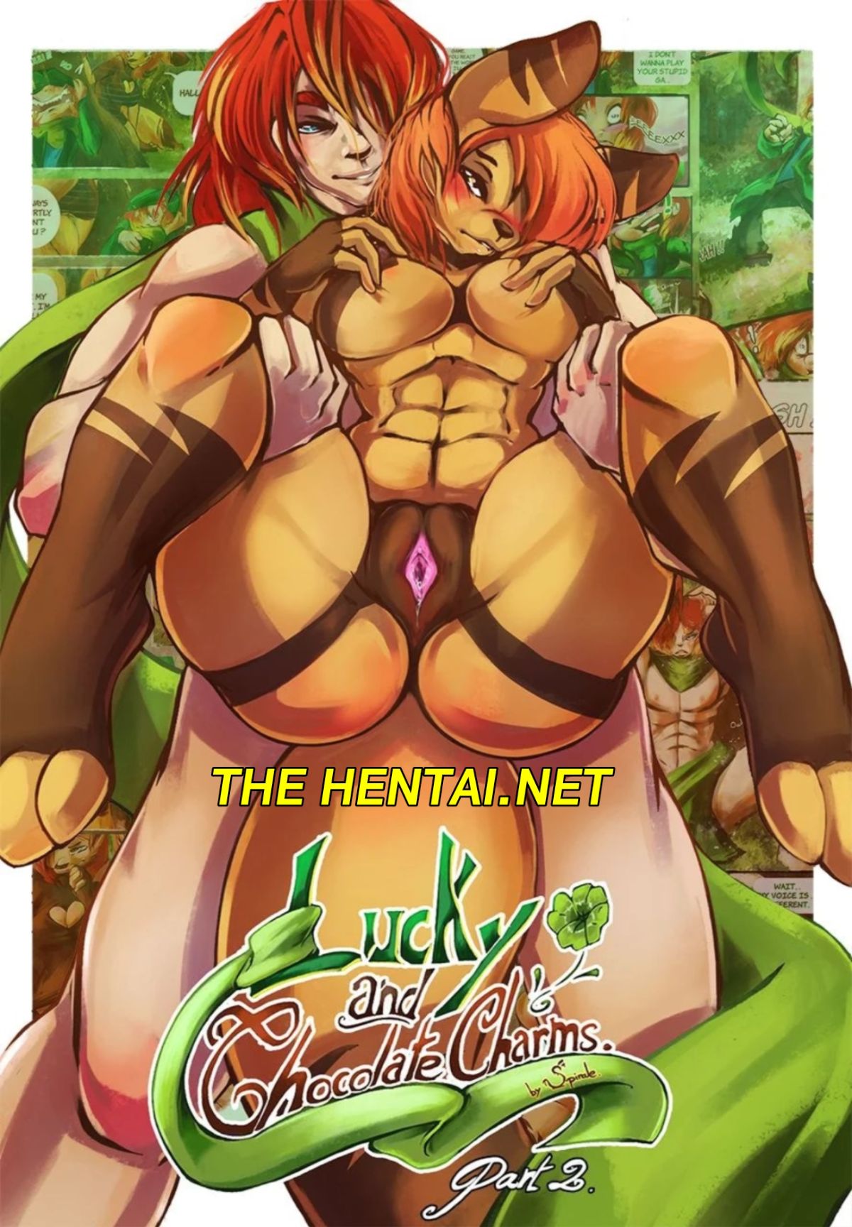 Lucky and Chocolate Charms Part 2 Hentai pt-br 01