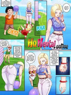 Android 18 and Master Roshi Hentai pt-br 02