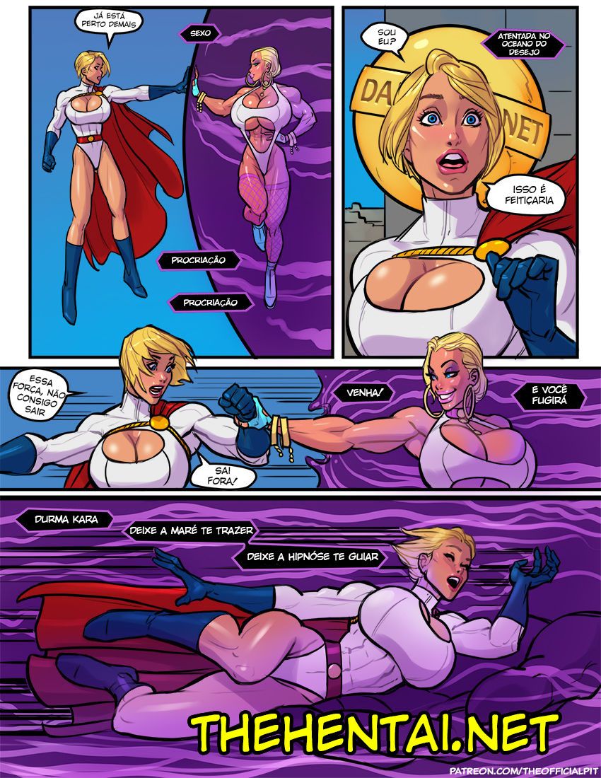 Power Girl vs Darkseid Hentai pt-br 12