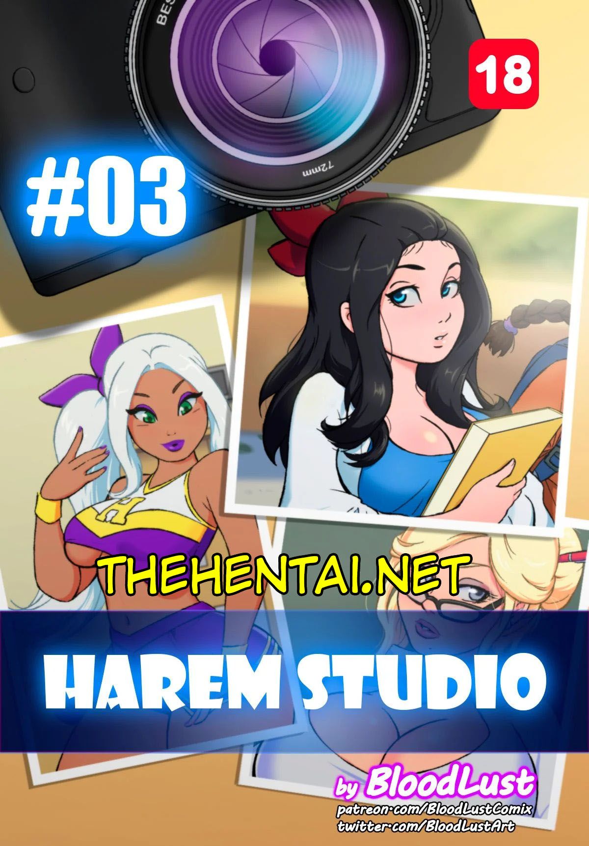 Harem Studio part 3 Hentai pt-br 01