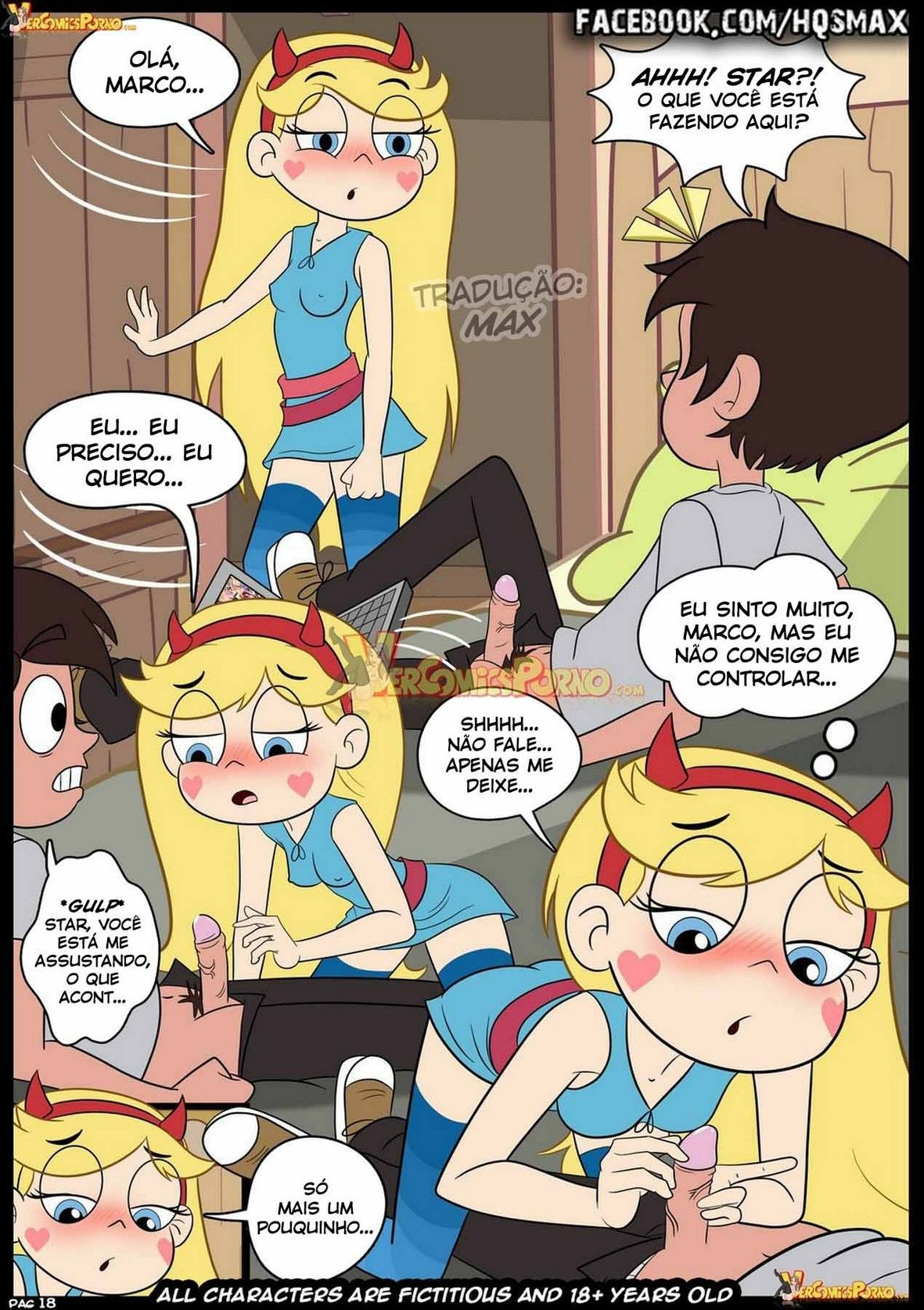 Star VS. The Forces Of Sex part 1 Hentai pt-br 19