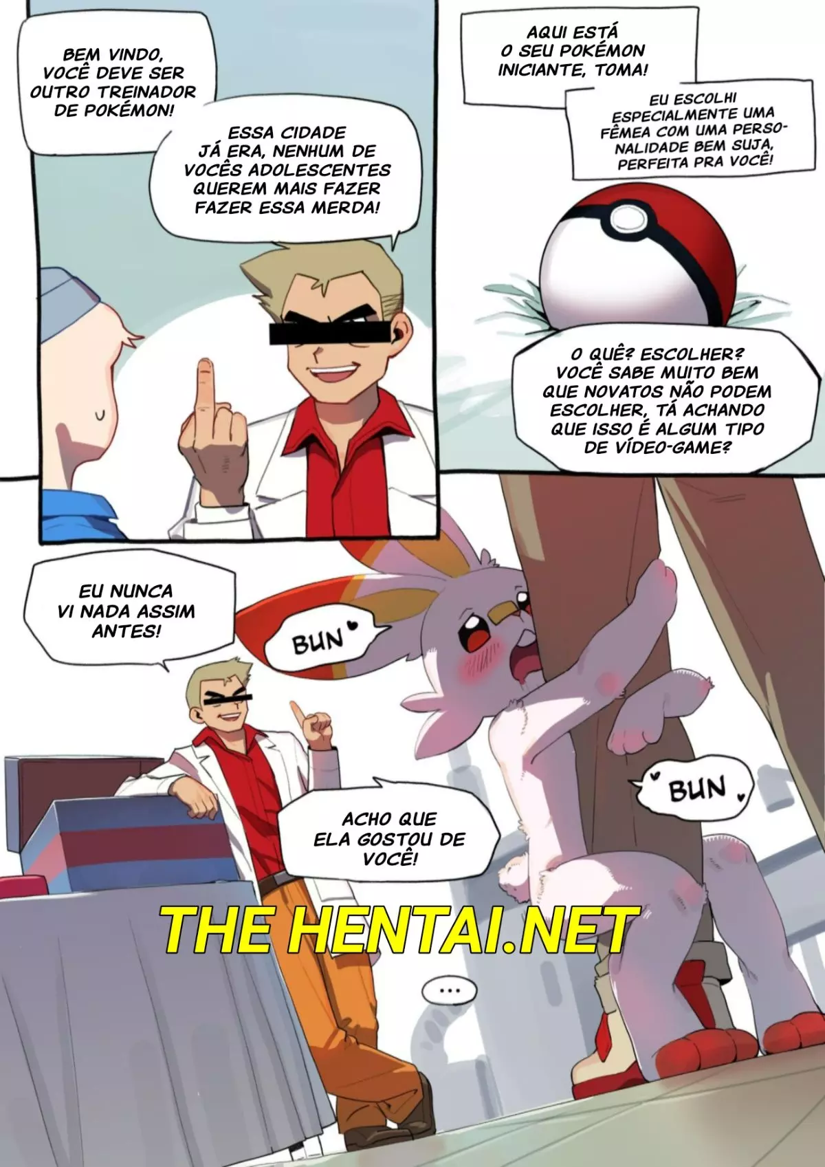 Rebel Raboot (Pokemon) [Gudl] - Português - The Hentai