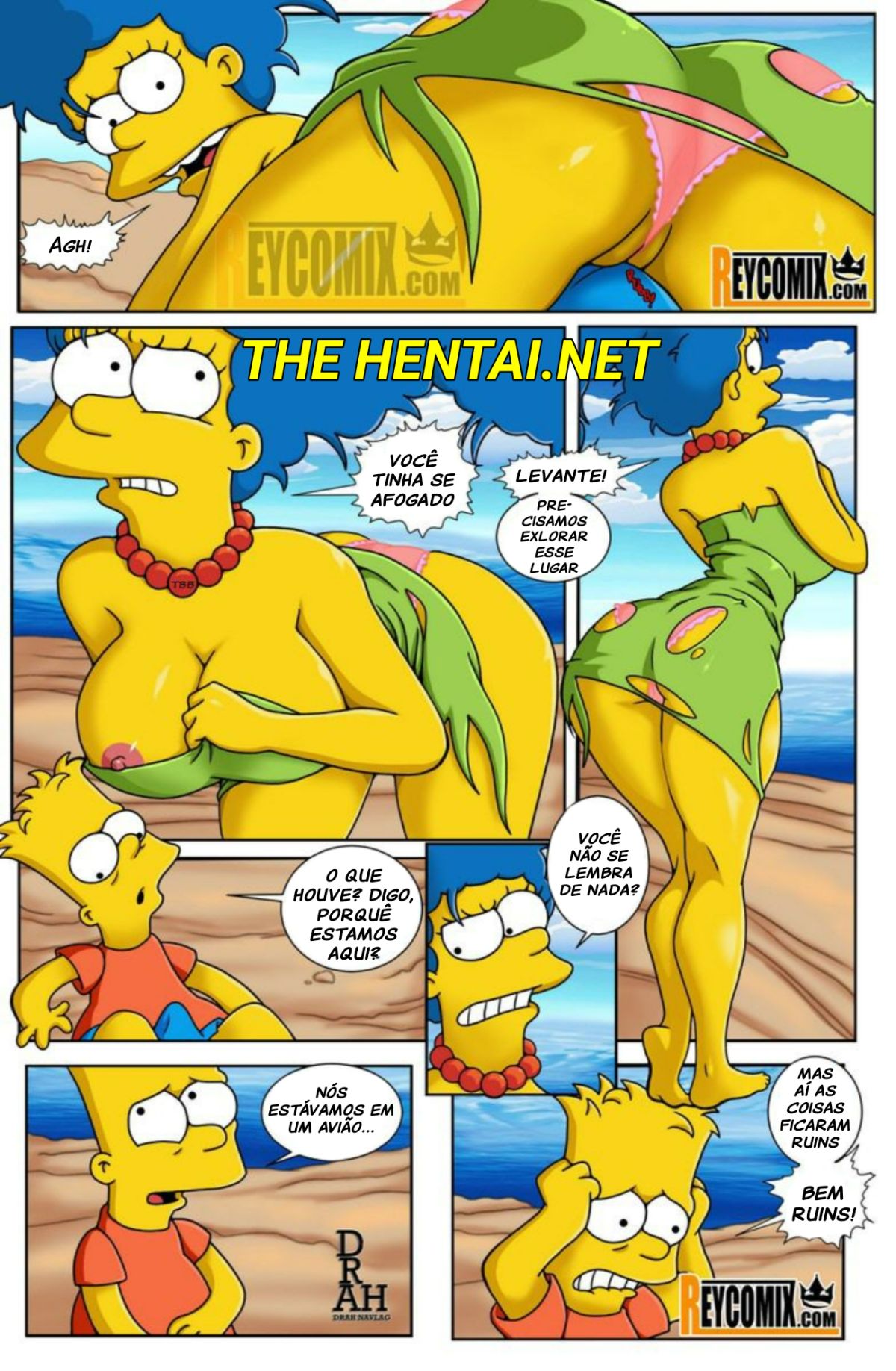 Порно комиксы симпсоны рай фото 50
