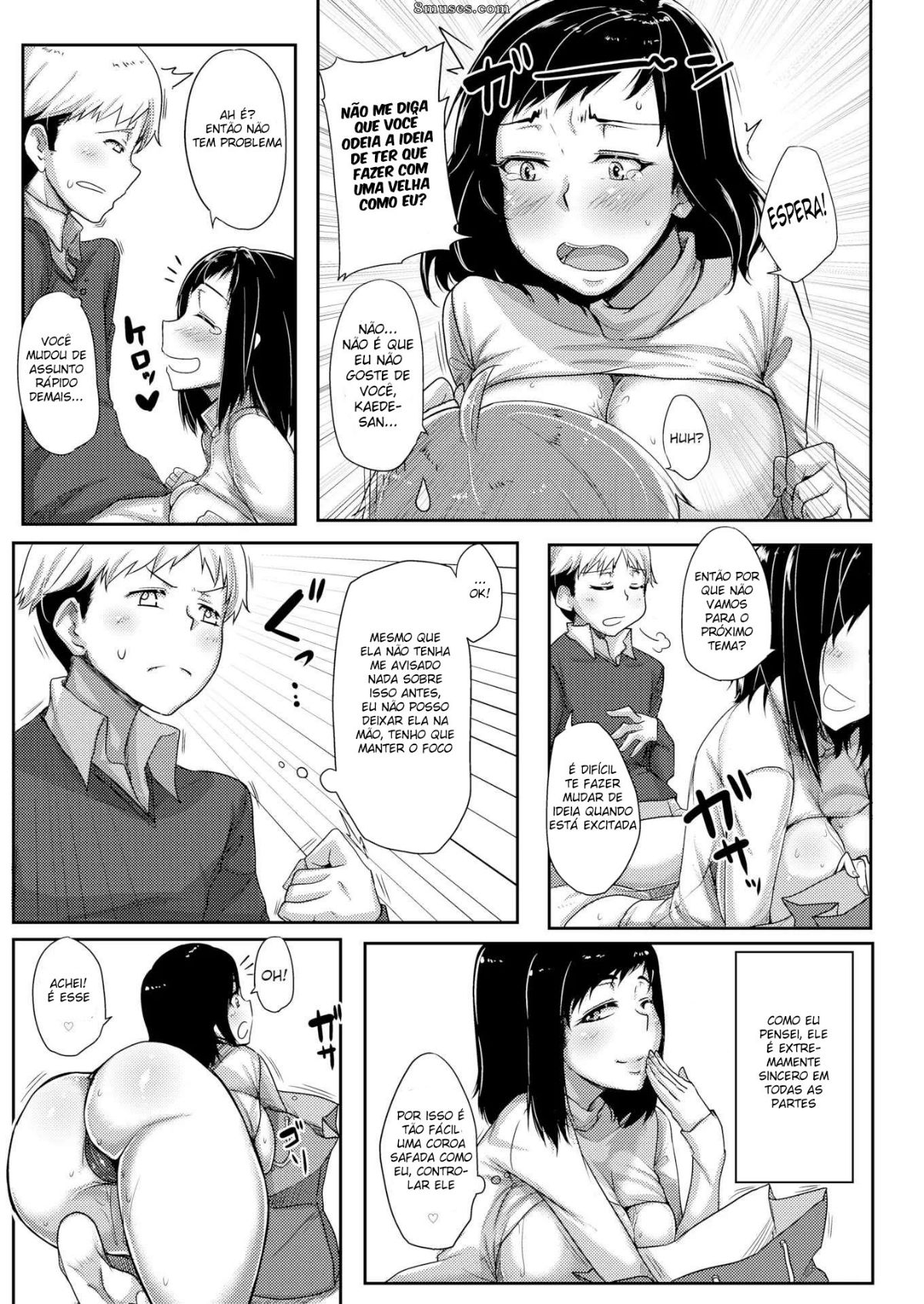 Onee-San is a Horny Bitch Hentai pt-br 05