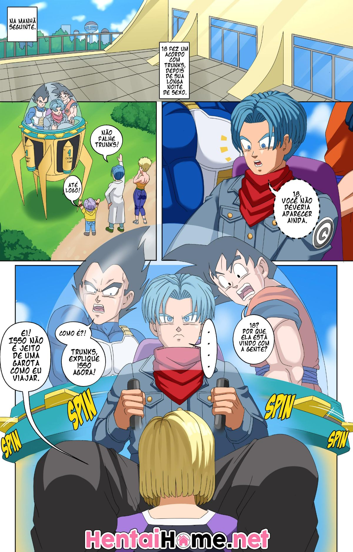 Meeting Android 18 Yet Again Hentai pt-br 23