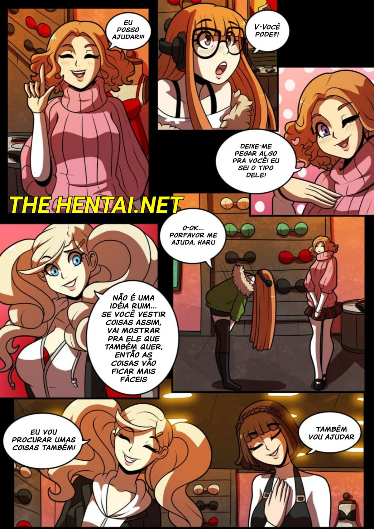 This is what girlfriends do right? Hentai pt-br 07