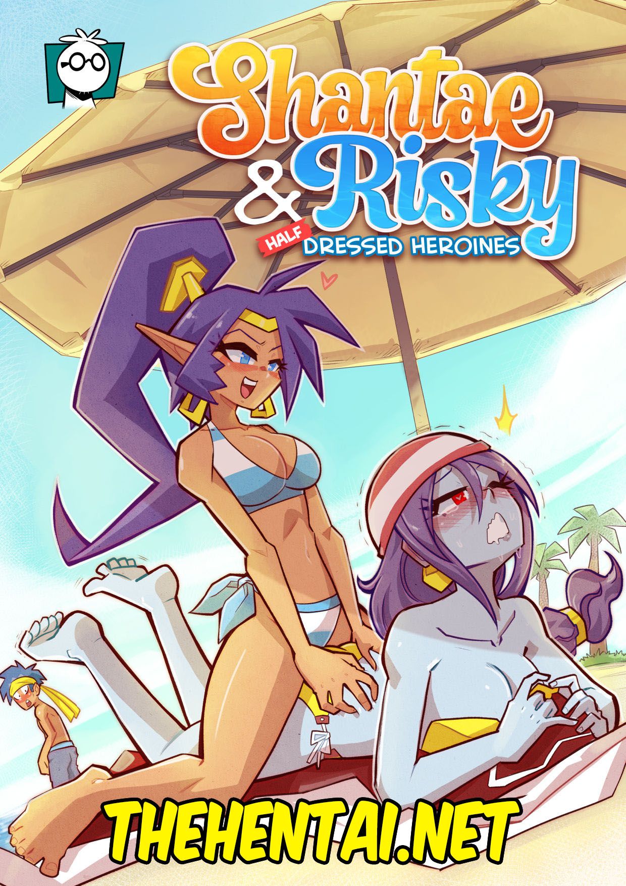 Shantae & Risky - Half Dressed Heroines Hentai pt-br 01