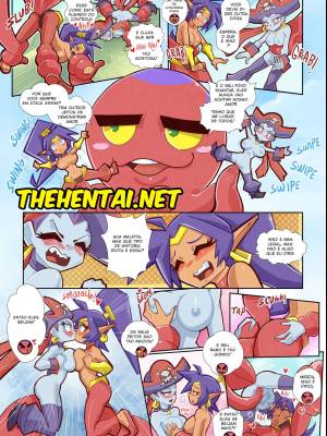 Shantae & Risky - Half Dressed Heroines Hentai pt-br 06