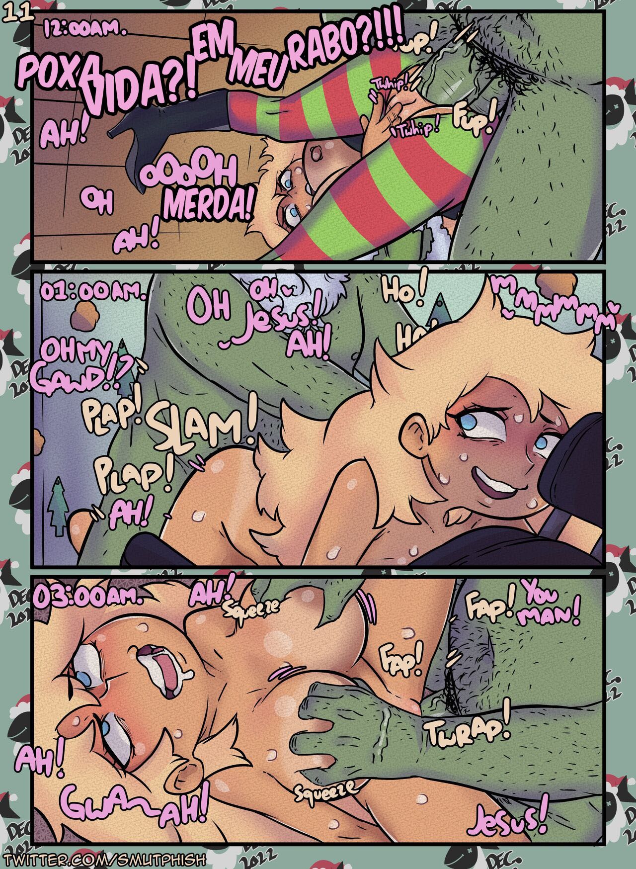Christmas Miracle by SmutPhish Hentai pt-br 12