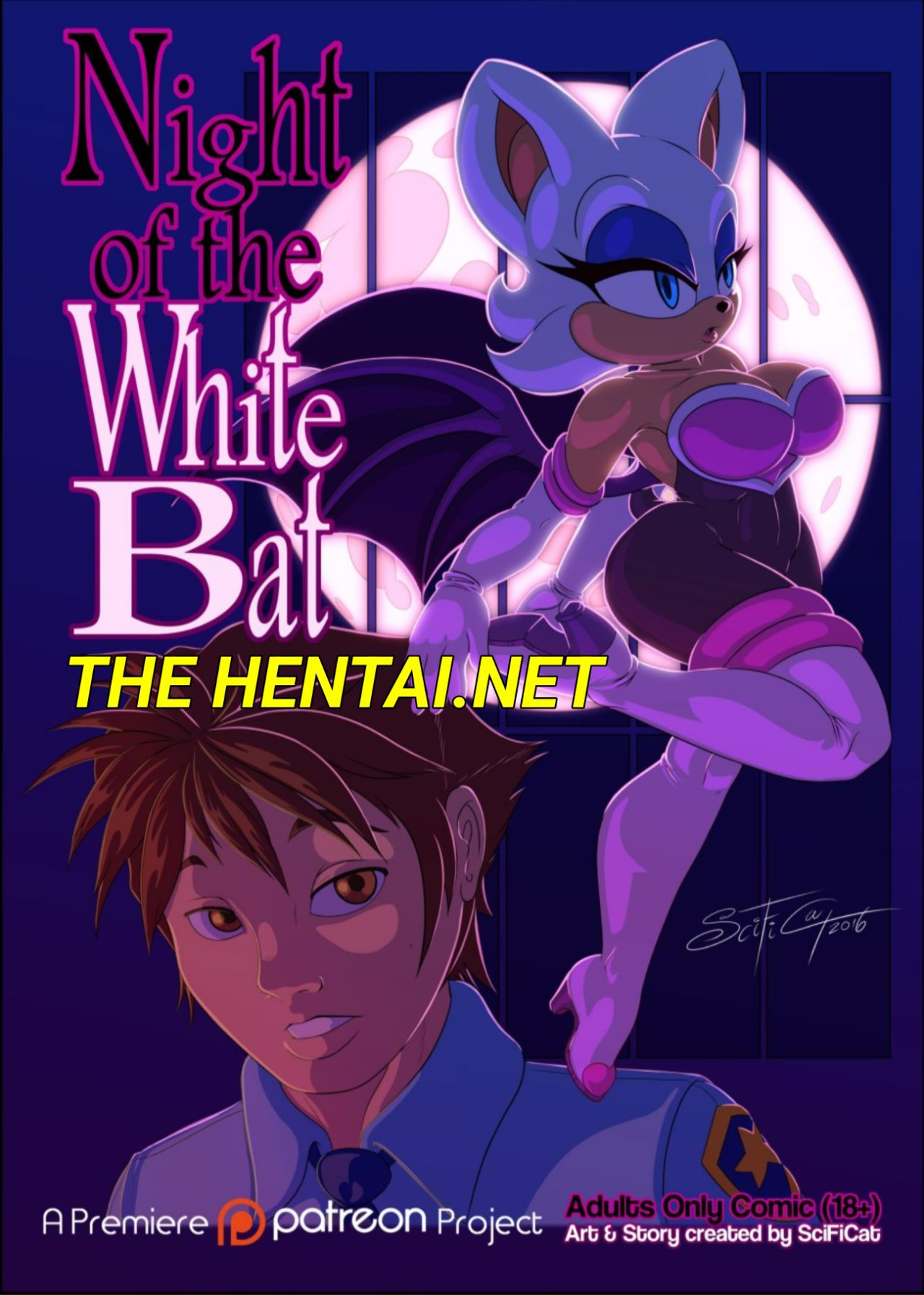Night of the white bat Hentai pt-br 01