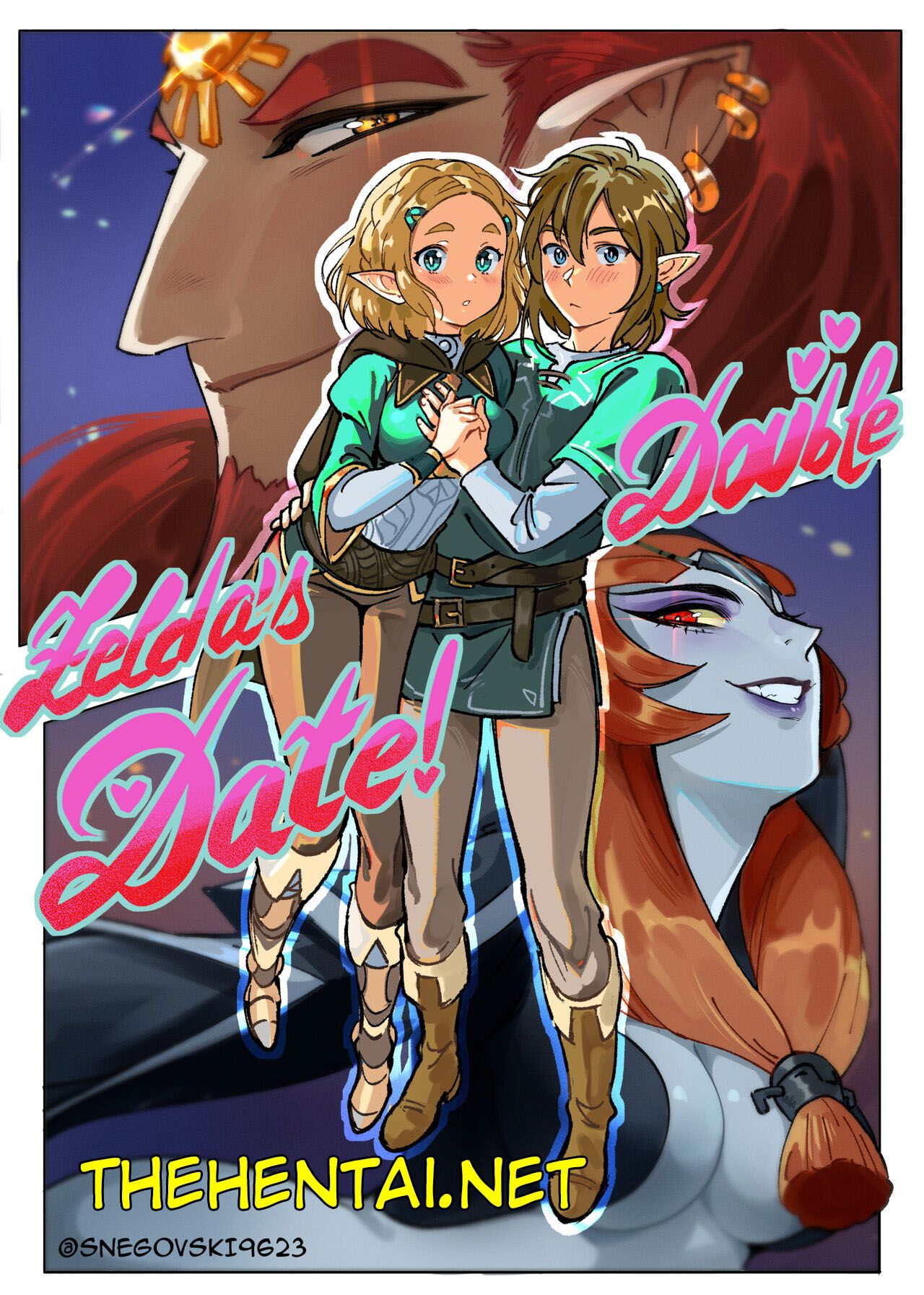 Zelda’s Double Date Hentai pt-br 01