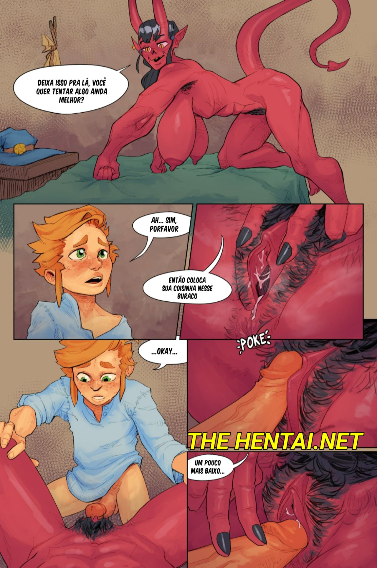  A Boy and His Familiar part 1 Hentai pt-br 19