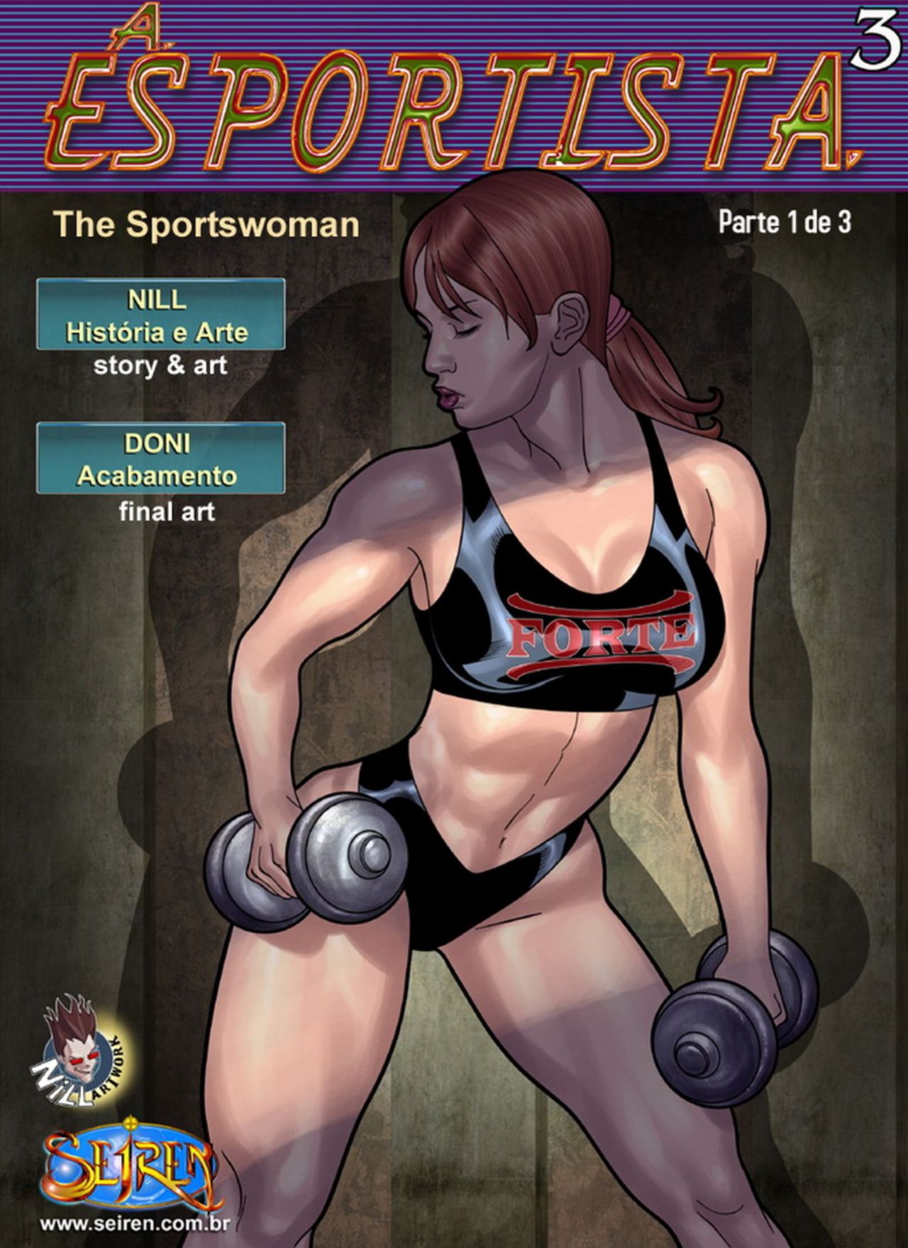 The Sportswoman Chapter 3: Part 1, 2 and 3 Hentai pt-br 01