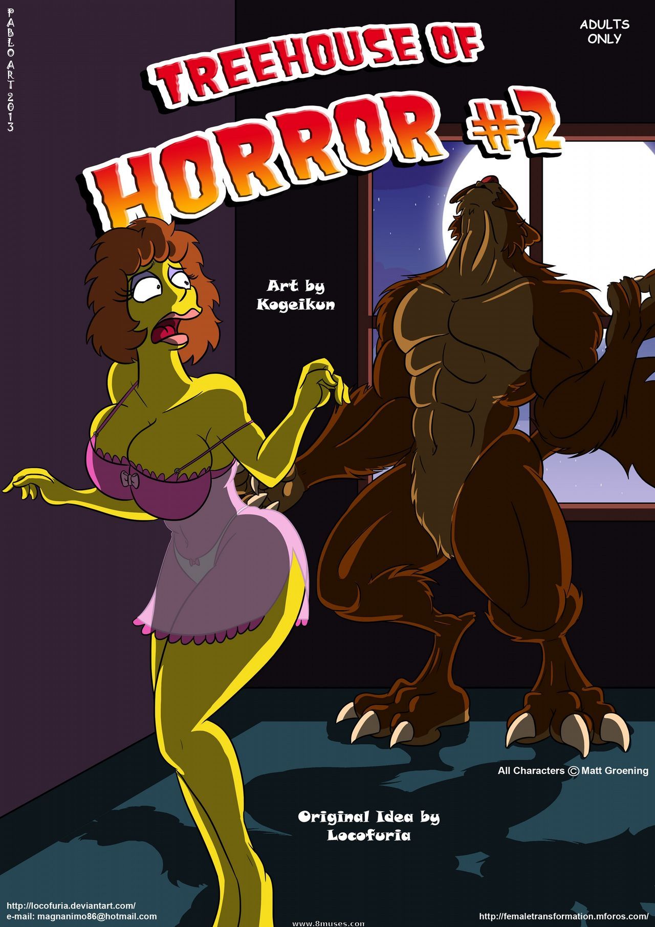 Treehouse Of Horror Part 2 Hentai pt-br 01