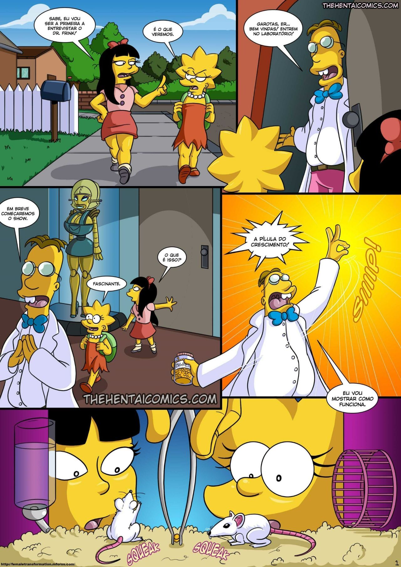 Treehouse of Horror Part 3 Hentai pt-br 02