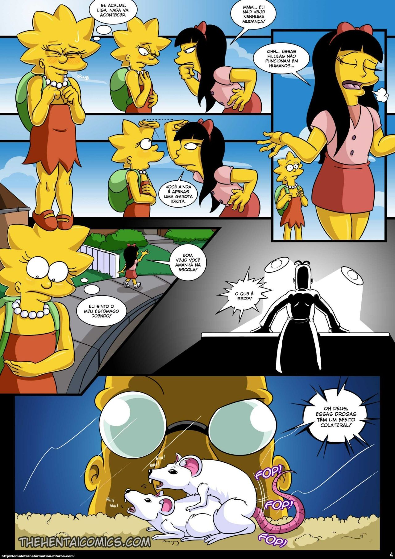 Treehouse of Horror Part 3 Hentai pt-br 05