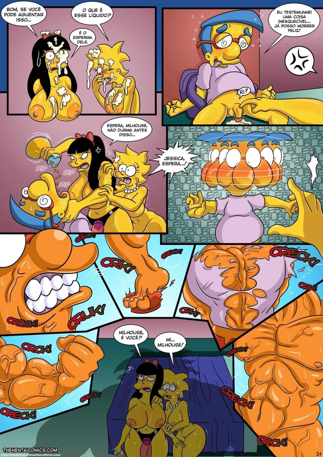 Treehouse of Horror Part 3 Hentai pt-br 25