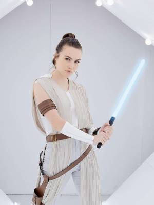 Freya Parker as Rey Skywalker Hentai pt-br 07
