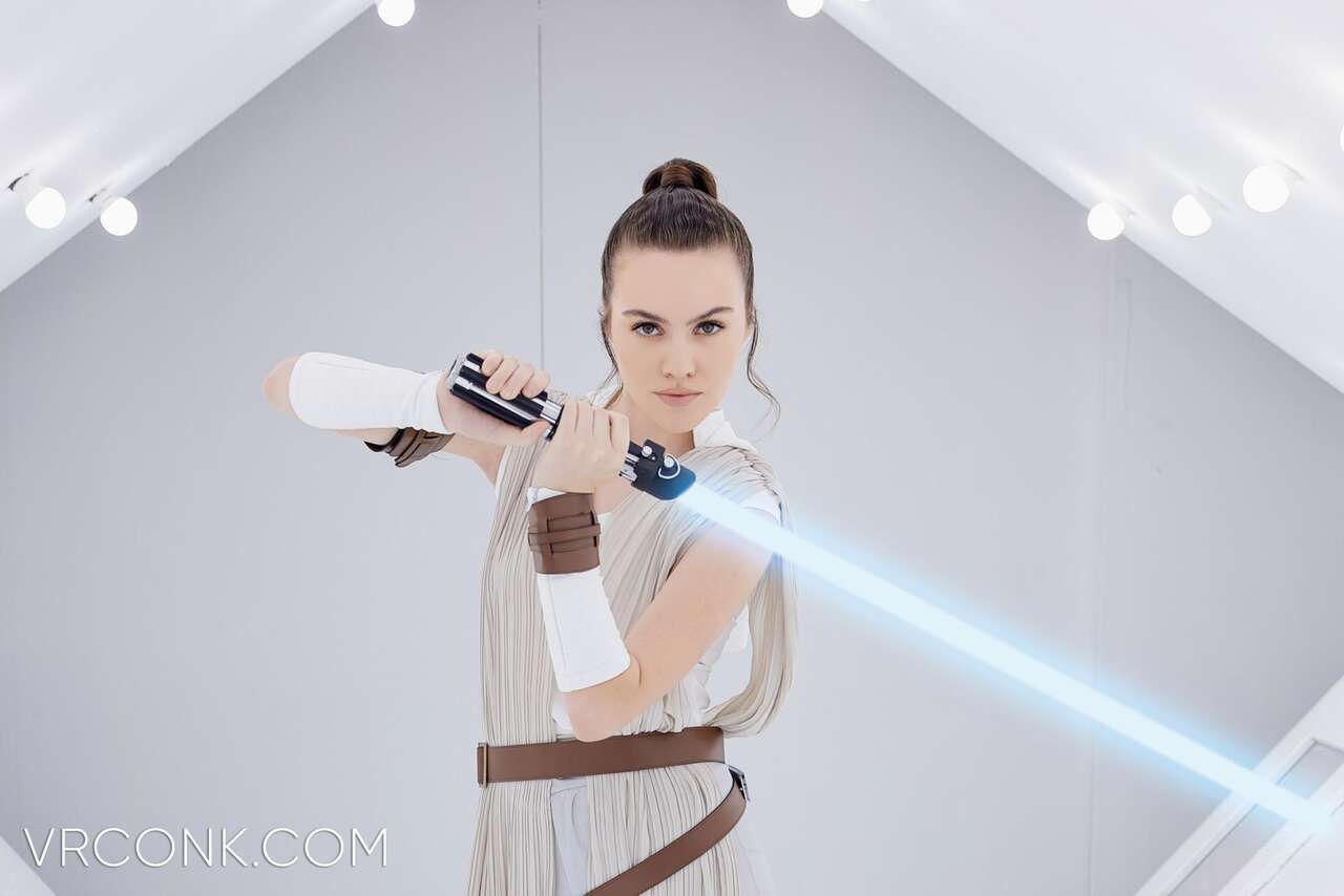 Freya Parker as Rey Skywalker Hentai pt-br 11