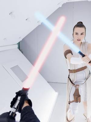 Freya Parker as Rey Skywalker Hentai pt-br 21