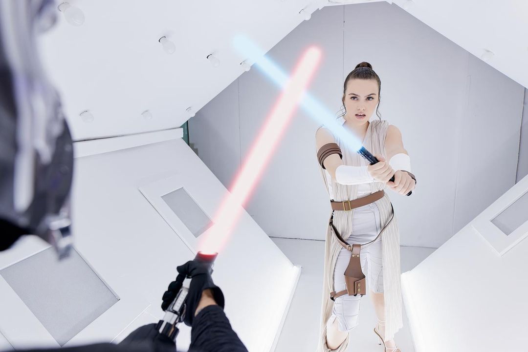 Freya Parker as Rey Skywalker Hentai pt-br 21
