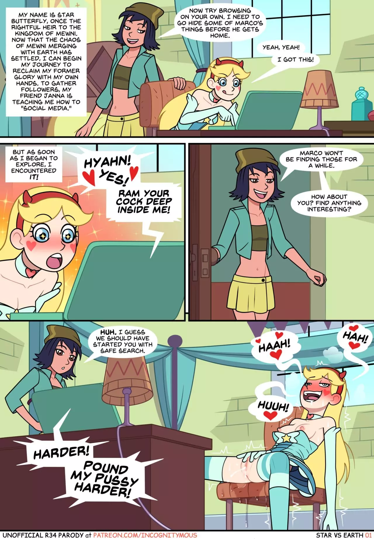 Star vs Earth (Star VS. The Forces Of Evil) [Incognitymous] - Português -  The Hentai