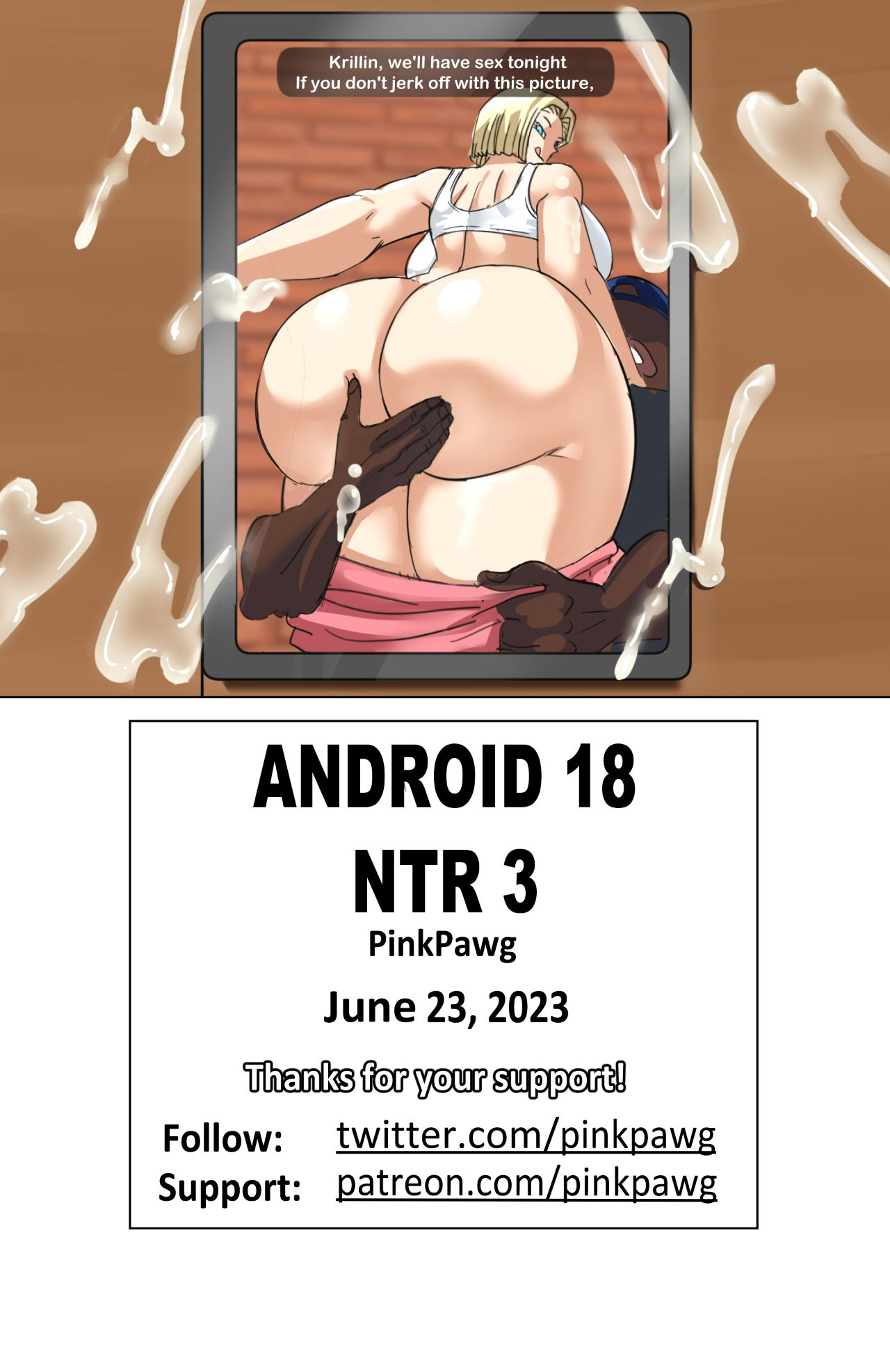 Android 18 NTR Part 3 Hentai pt-br 24