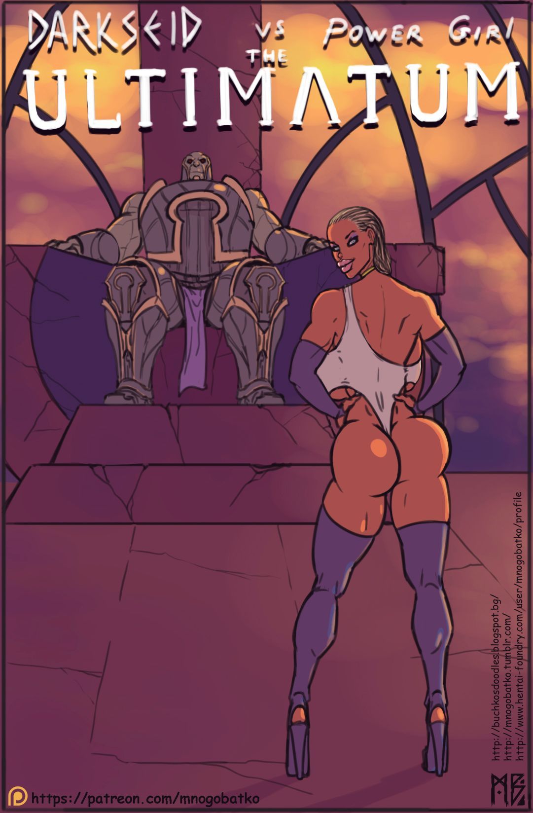 Darkseid vs Powergirl: The Ultimatium Hentai pt-br 01