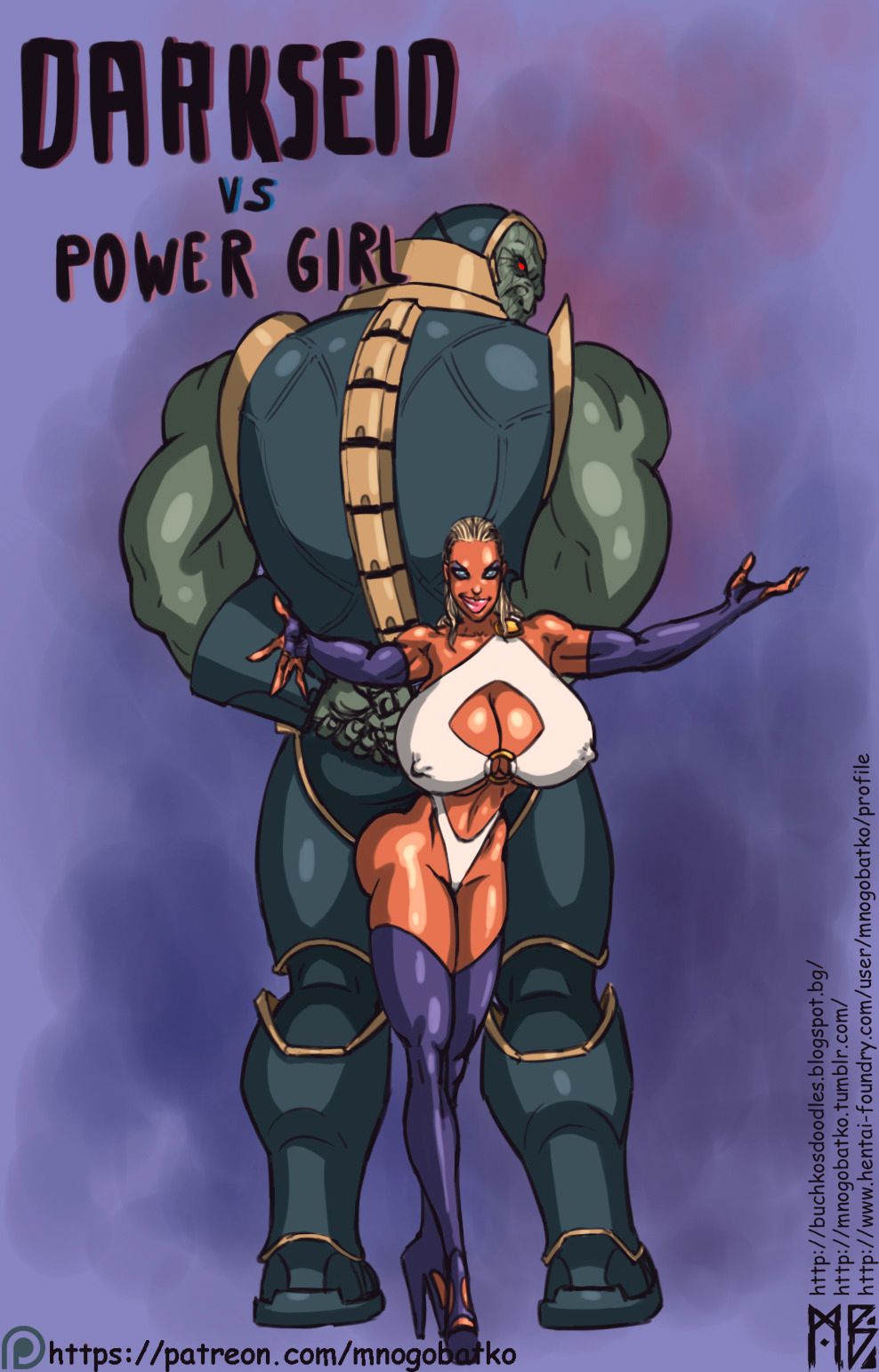 Darkseid vs Powergirl: The Ultimatium Hentai pt-br 03