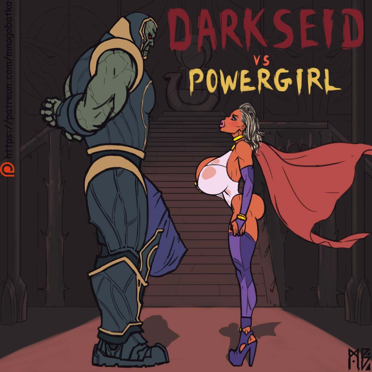Darkseid vs Powergirl: The Ultimatium Hentai pt-br 04