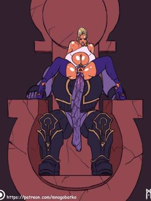 Darkseid vs Powergirl: The Ultimatium Hentai pt-br 08
