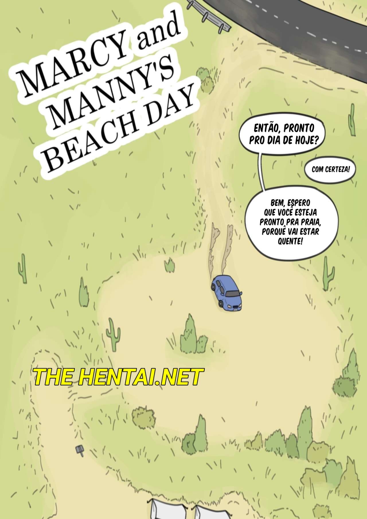 Manny and Marcy’s beach day Hentai pt-br 01