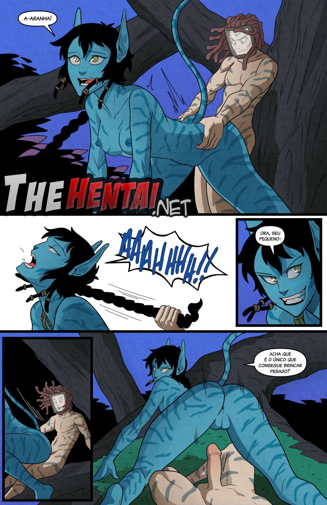 Avatar: Along Came a Spider Hentai pt-br 10